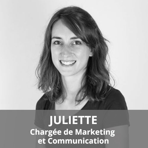 Juliette Chargée de Marketing et Communication